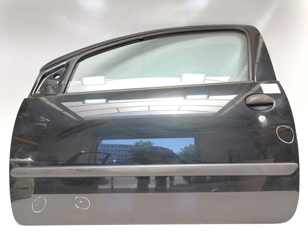 Citroen C1 original T&uuml;r vorn links Schwarzmetallic EXZ 3-T&uuml;rer Bj.2009